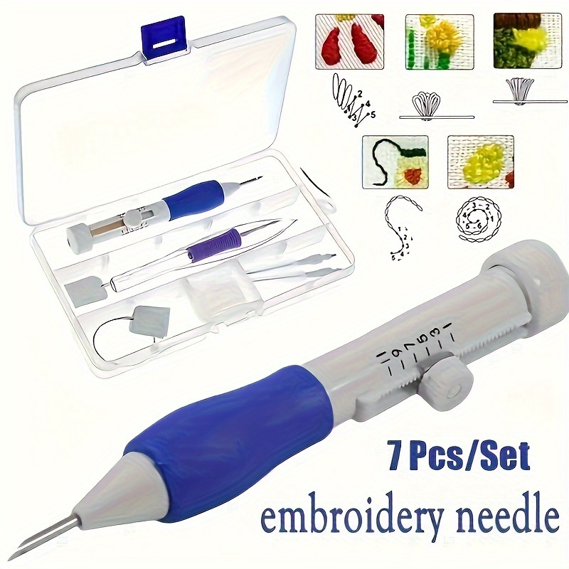 7-teiliges Stickerei-Stanznade – Sewing Necessities Bewertung und Preis